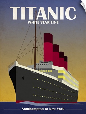 Titanic Ocean Liner Art Deco