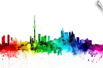 Toronto Canada Skyline, Rainbow