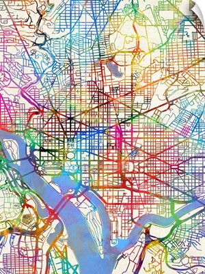 Washington DC Street Map