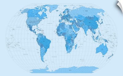 World Map Blues