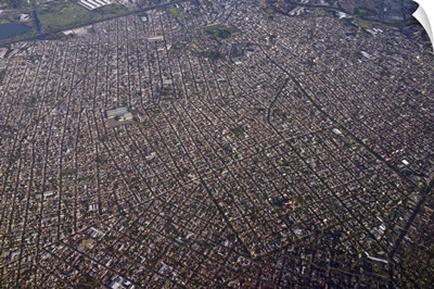 Aerial of Buenos Aires, Buenos Aires, Argentina