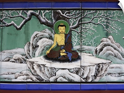 Painted Buddha Decoration, Seoul, South Korea II