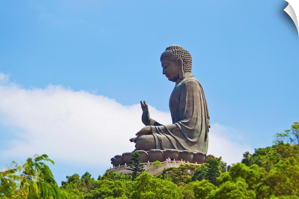Tian Tan Buddha, or Big Buddha, is a large bronze statue of Buddha Amoghasiddhi.