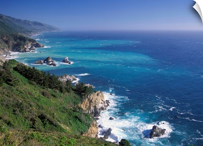 Big Sur coast near Grimes Point, California