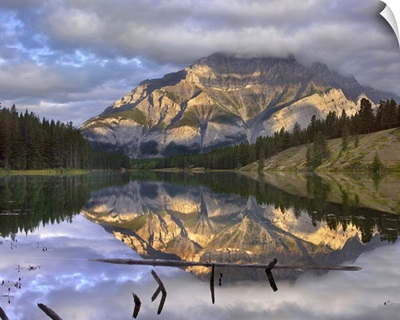 Cascade Mountain and Johnson Lake, Banff National Park, Alberta, Canada