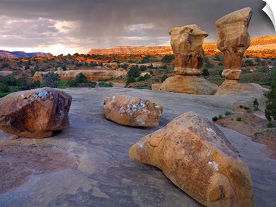 Devil's Garden sandstone formations, Escalante National Monument, Utah