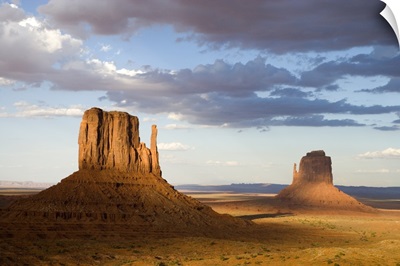 East and West Mittens, Monument Valley, Arizona
