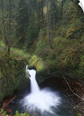 Punchbowl Falls at Eagle Creek Columbia River Gorge Oregon