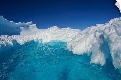 Sculpted iceberg, Terre Adelie Land, east Antarctica