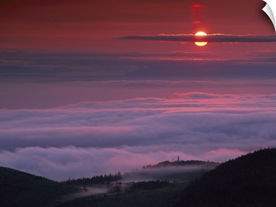 Sunrise at Hurricane Ridge, Olympic National Park, Washington