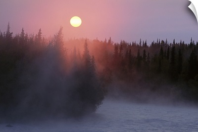 Sunrise over Kasilof River, Kasilof, Alaska