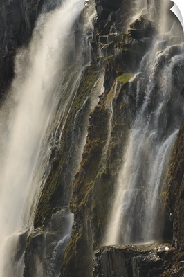 Victoria Falls during the dry season, Zambia