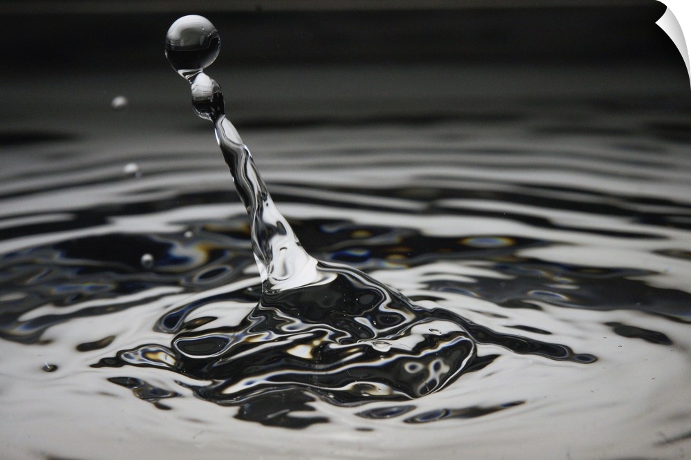 Water droplet.