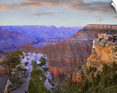 Wotans Throne from South Rim, Grand Canyon National Park, Arizona