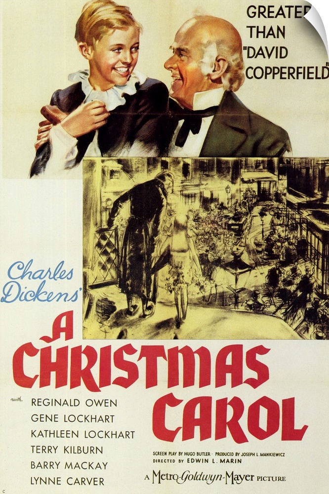 An early version of Dickens' classic tale about miser Scrooge, who is instilled with the Christmas spirit after a grim eve...