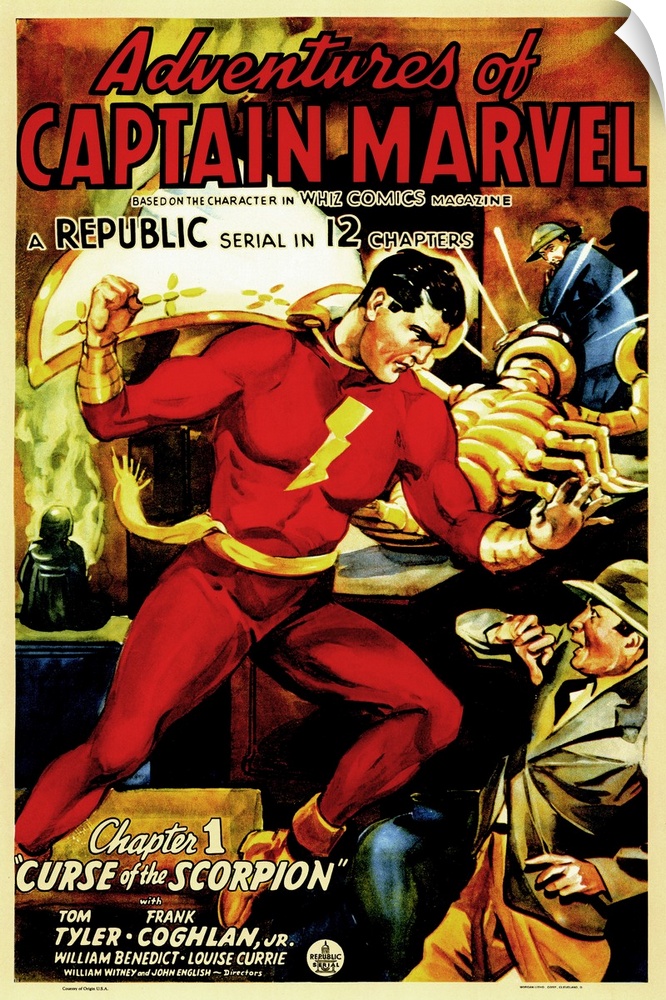 A 12-episode cliff-hanging serial based on the comic book character. Details the adventures of klutzy Billy Batson, who tr...