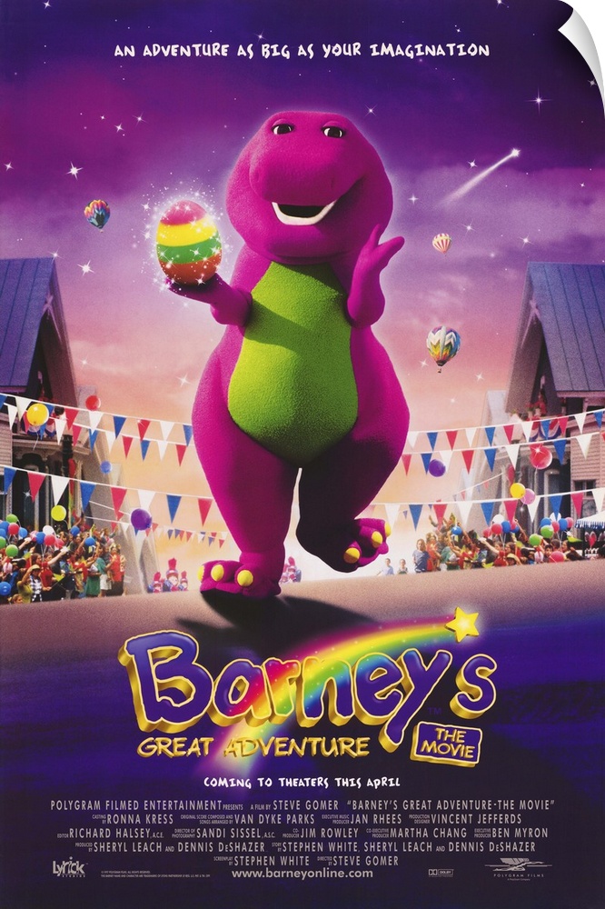 First the bad news: that big purple dweebosaur made a movie and your three-year-old is going to make you buy the video. No...