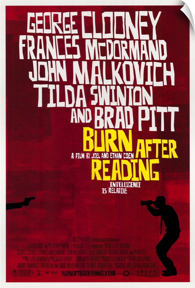 Burn After Reading - Masterprint Poster