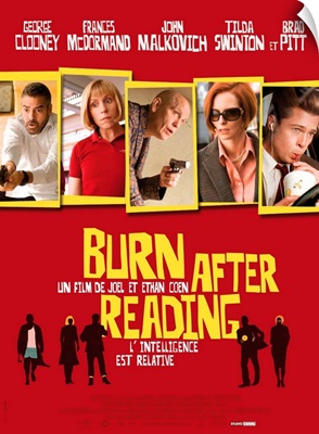 Burn After Reading - Movie Poster - French