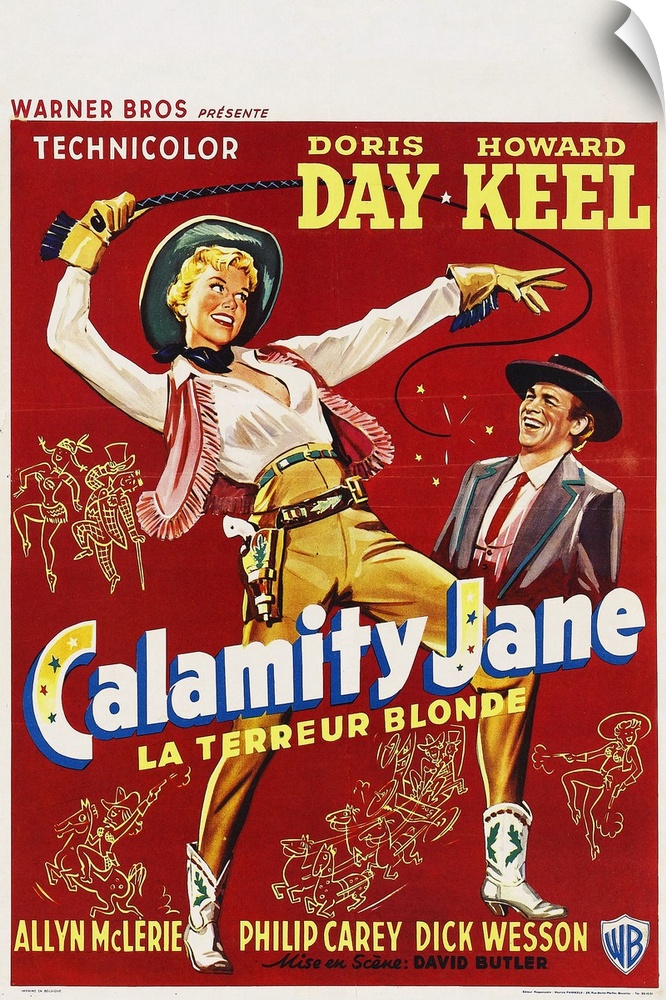 In one of her best Warner musicals, Day stars as the rip-snortin', gun-totin' Calamity Jane of Western lore, in an on-agai...