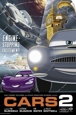 Cars 2 - Movie Poster