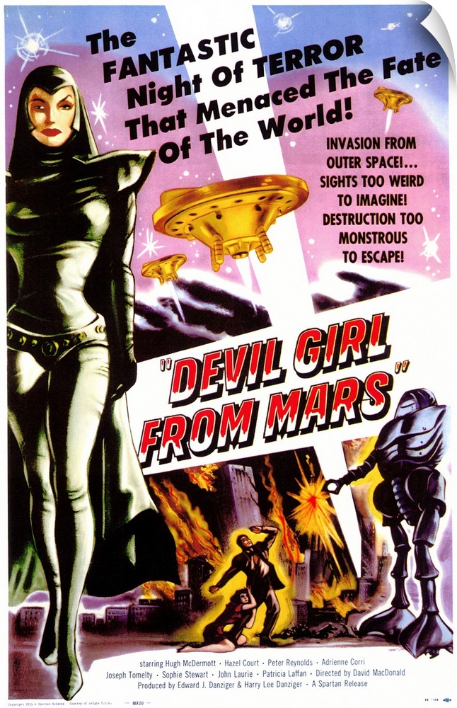 Sexy female from Mars and her very large robot arrive at a small Scottish inn to announce that a Martian feminist revoluti...