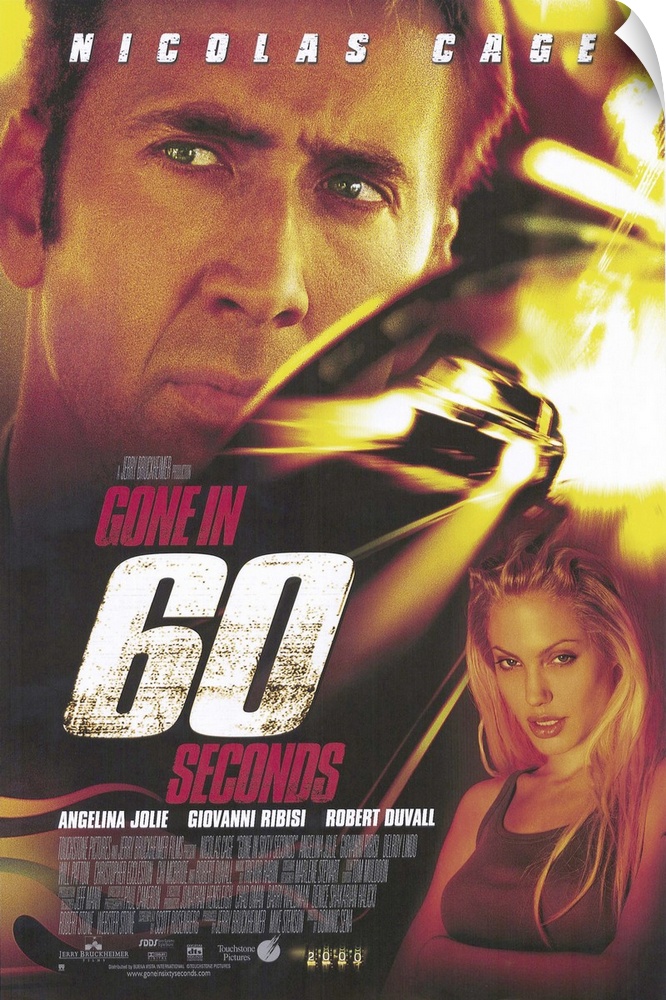 Cage is an ex-car thief who must steal 50 cars in one night in order to save his ne'er-do-well brother (Ribisi) while gung...