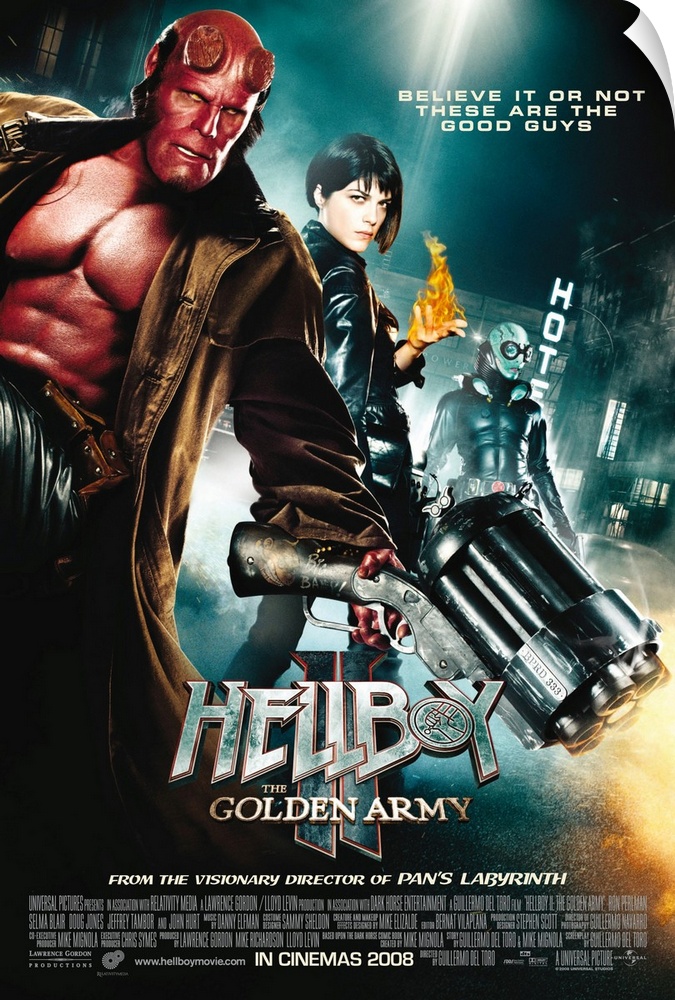Hellboy 2: The Golden Army - Movie Poster
