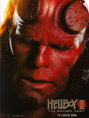 Hellboy 2: The Golden Army - Movie Poster - Italian