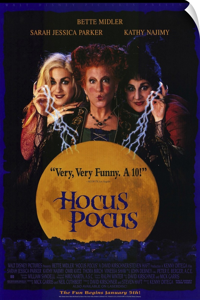 The divine Miss M is back, but this time she's not so sweet. Midler, Najimy, and Parker are 17th century witches accidenta...