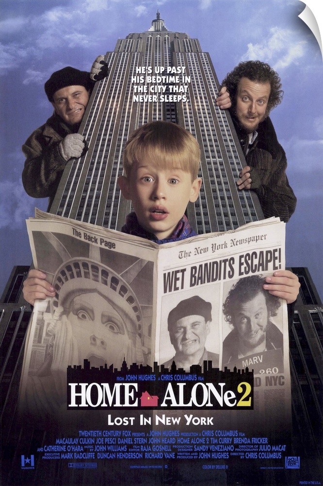 In an almost exact duplication of the original blockbuster, the harebrained McCallister family leaves Kevin behind in the ...