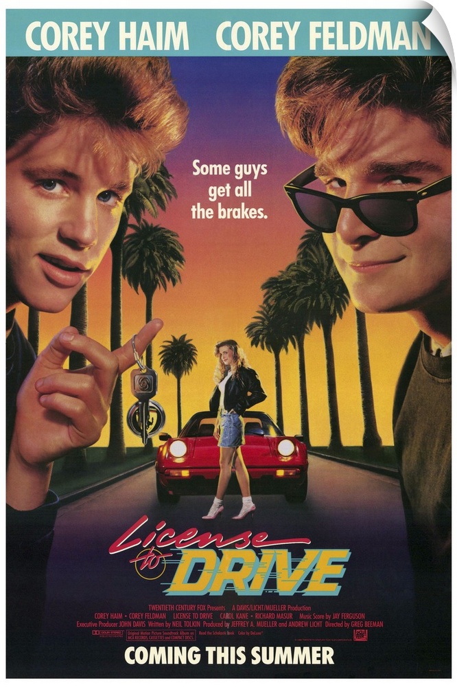 When teen Haim fails the road test for his all-important driver's license, he steals the family car for a hot date with th...