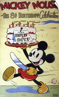 Mickey Mouse in His 8th Birthday Celebration (1936)