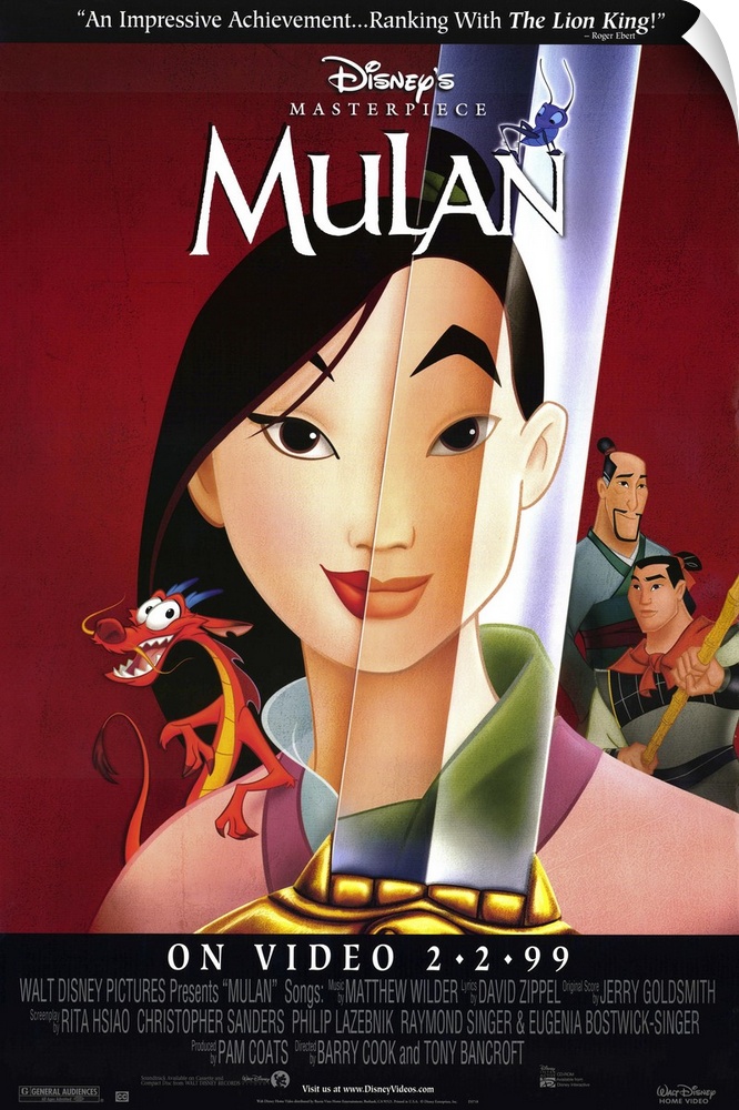 Disney's 36th animated tale is taken from a Chinese fable. The Emperor (Morita) sends out an order that one man from every...
