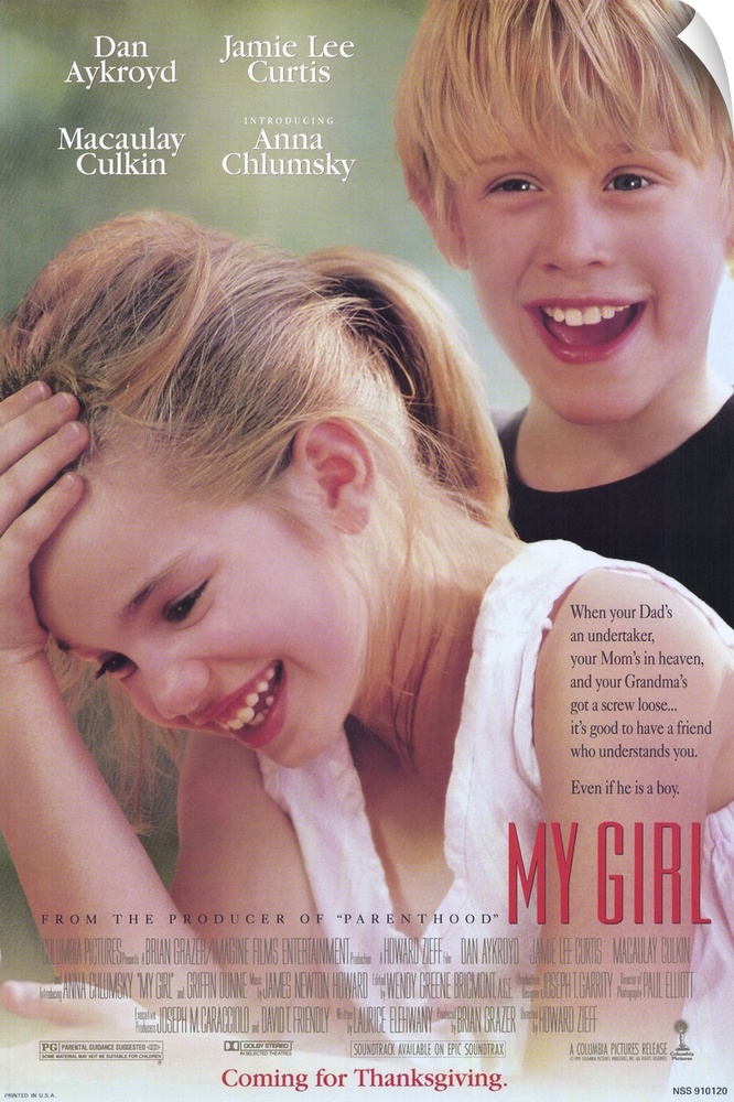 Chlumsky is delightful in her film debut as an 11-year-old tomboy who must come to grips with the realities of life. Culki...