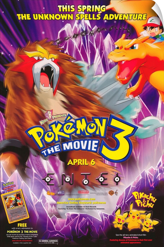 As opposed to what, Pokemon 3: The Dinner Theater? This installment of the interminable franchise has a young girl, who's ...