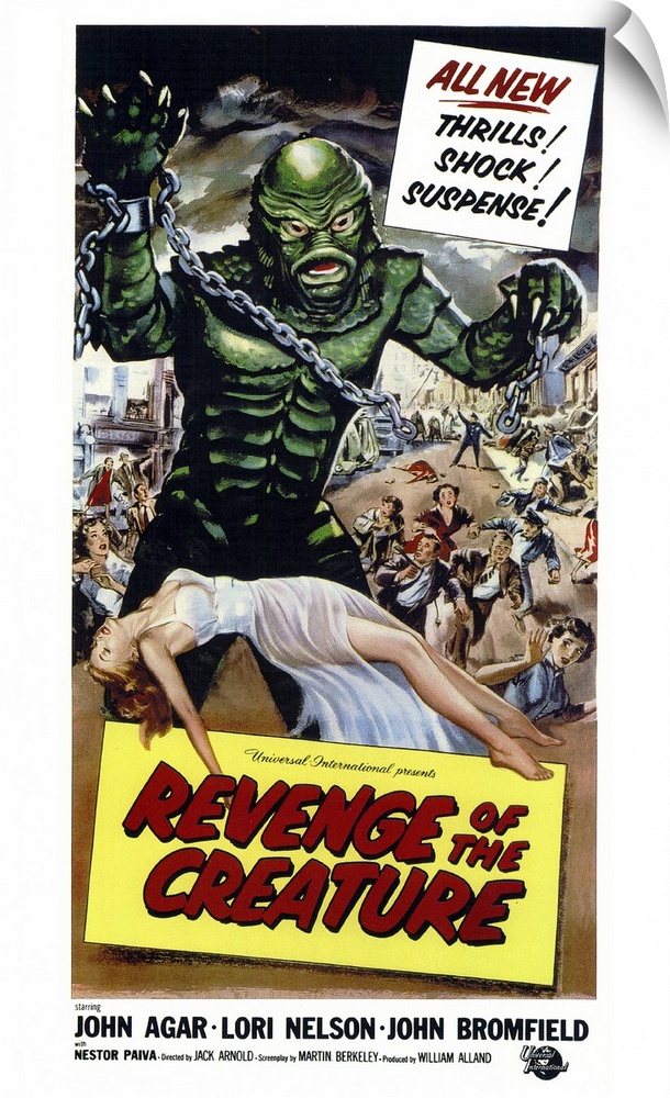 In this follow up to The Creature from the Black Lagoon, the Gill-man is captured in the Amazon and taken to a Florida mar...