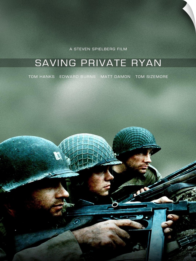 Big-budget WWII Spielberg epic finds eight soldiers, led by army captain Hanks, forced to go behind enemy lines in order t...