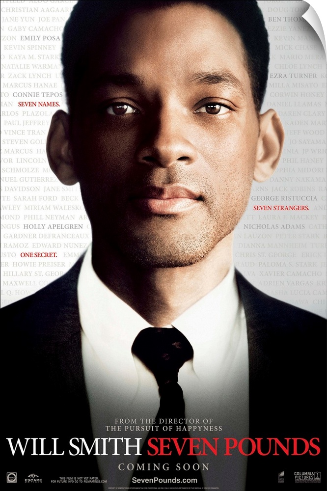 Will Smith will play the role of a suicidal, guilt-ridden man who attempts to make amends for his past. This gesture, whic...