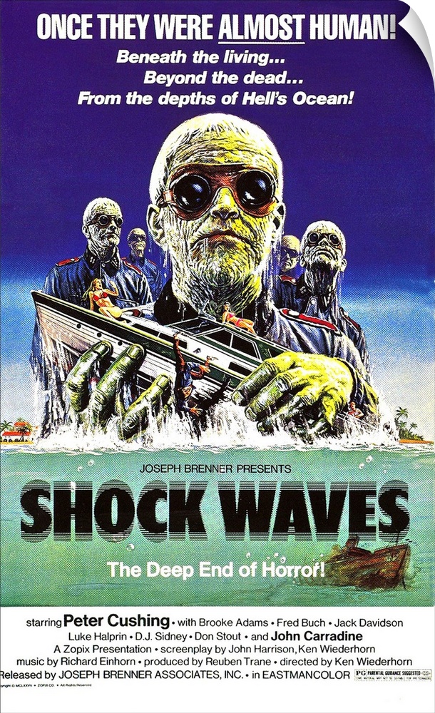 Group of mutant-underwater-zombie-Nazi-soldiers terrorizes stranded tourists staying at a deserted motel on a small island...