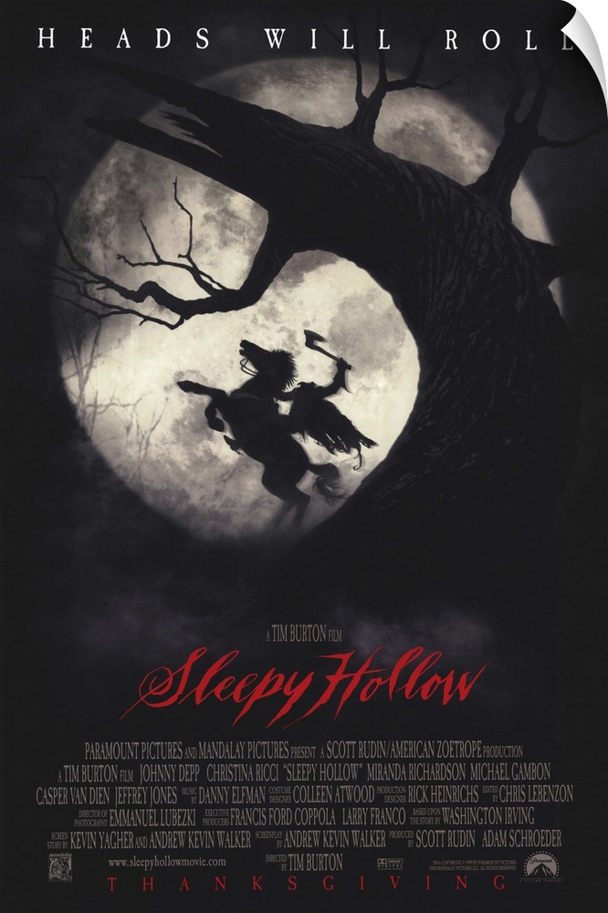 Gorgeous and grisly Burtonized version of Washington Irving's tale The Legend of Sleepy Hollow. In this retelling, Ichabod...