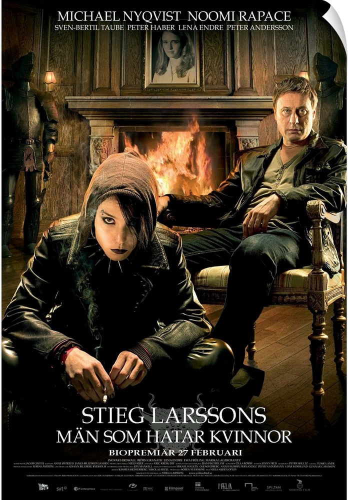 Swedish thriller based on Stieg Larsson's novel about a journalist and a young female hacker.