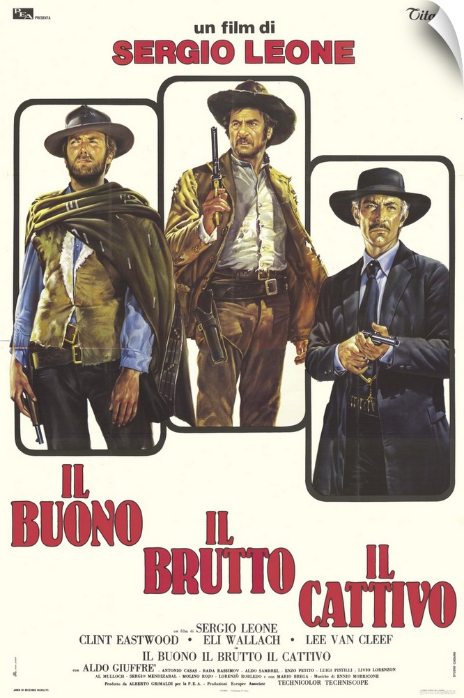 Leone's grandiloquent, shambling tribute to the American Western. Set during the Civil War, it follows the seemingly endle...