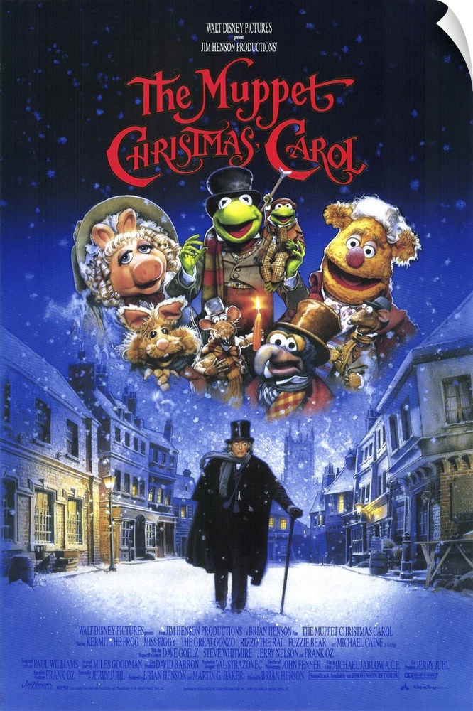 Christmas classic features all the muppet favorites together and in Victorian garb. Storyline is more or less faithful to ...