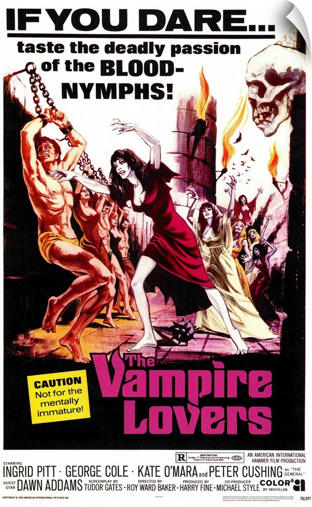 An angry father goes after a lesbian vampire who has ravished his daughter and other young girls in a peaceful European vi...