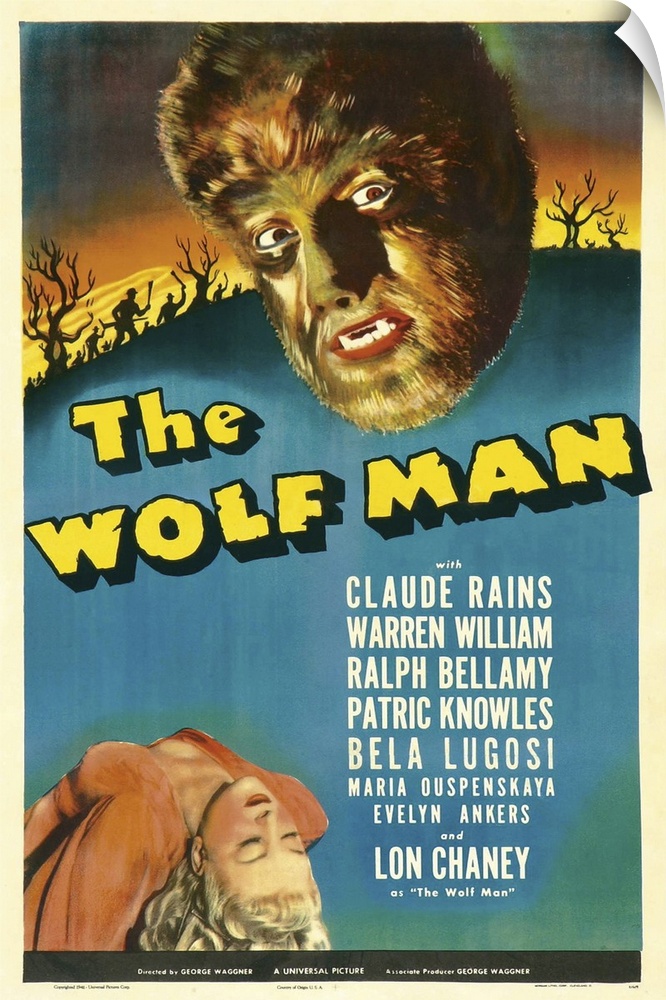 Fun, absorbing classic horror with Chaney as a man bitten by werewolf Lugosi. His dad thinks he's gone nuts, his screaming...