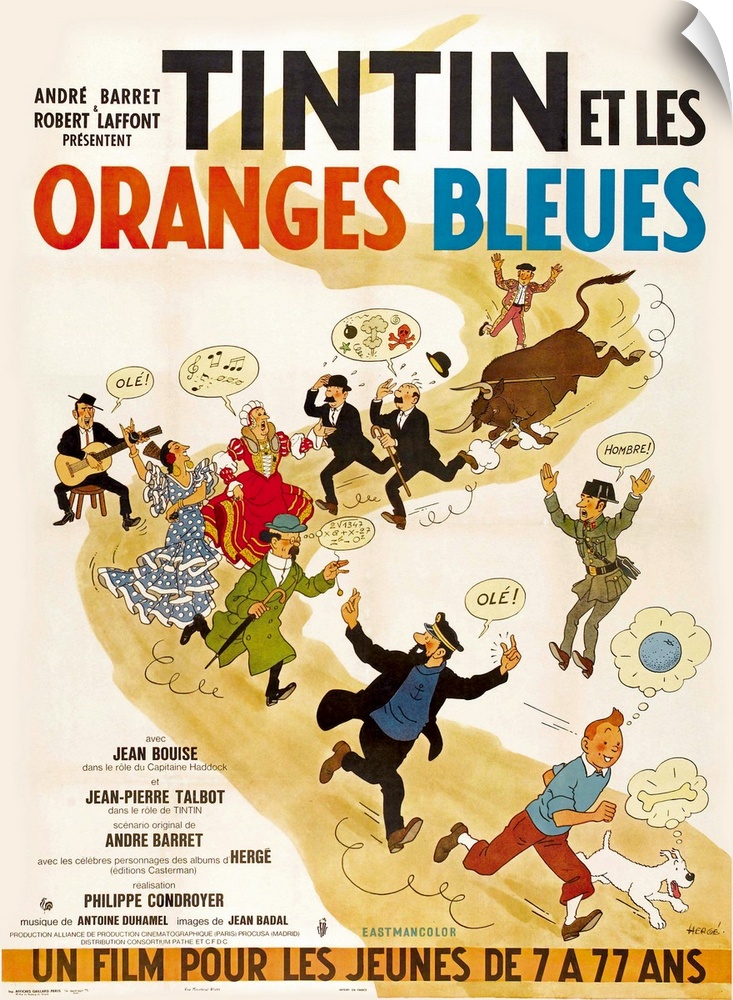 Tintin and the Blue Oranges (1964)