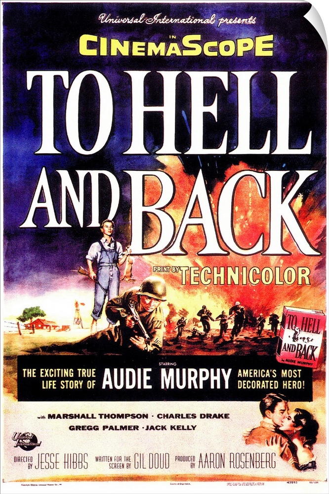 Adaptation of Audie Murphy's autobiography. Murphy plays himself, from his upbringing as the son of Texas sharecroppers to...