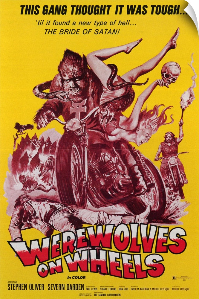 A group of bikers are turned into werewolves due to a Satanic spell. A serious attempt at a biker/werewolf movie, however,...