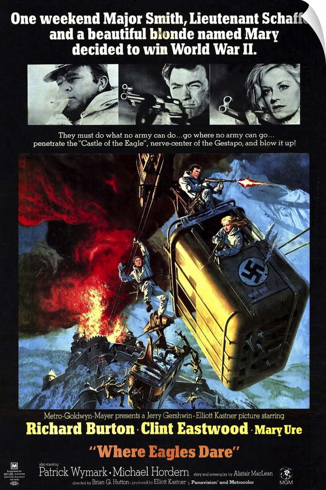 During WWII, a small group of Allied commandos must rescue an American general held by the Nazis in a castle in the Bavari...